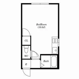 エミナ元町【203号室号室】の間取り