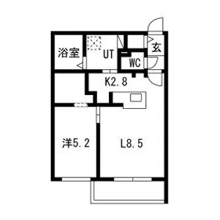 LEJON’S GARDEN(レージョンズガーデン)【3階】の間取り