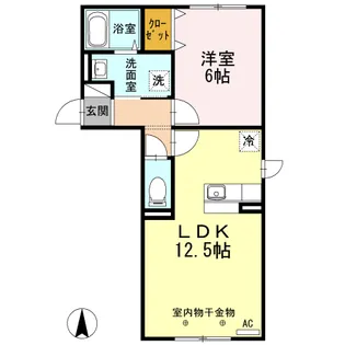 OWL【2階】の間取り