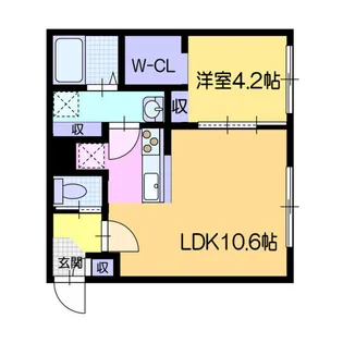 仮)ソラテラス【403号室】の間取り