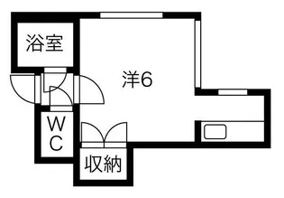 レ・クレージュ【108号室号室】の間取り