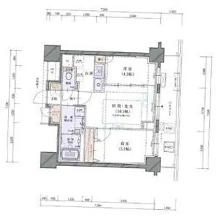 ラ・クラッセ札幌麻生ステーションスクエア【7階】の間取り