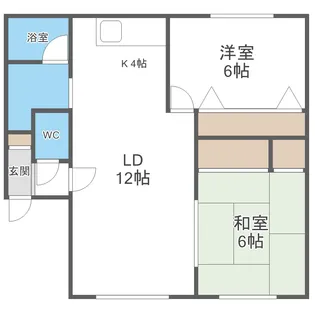ル・ノールトラント【103号室】の間取り