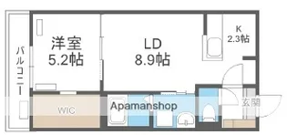 仮)ETERNITY20【4F-6号室】の間取り