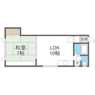 マンション小野【203号室号室】の間取り