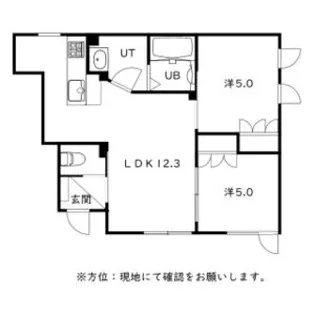 REGALO22Ⅱ A棟(レガーロ22Ⅱ A棟)【0101号室】の間取り
