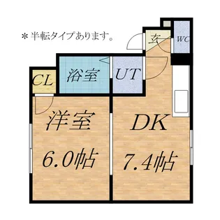 ミヤタハイツ【201号室】の間取り