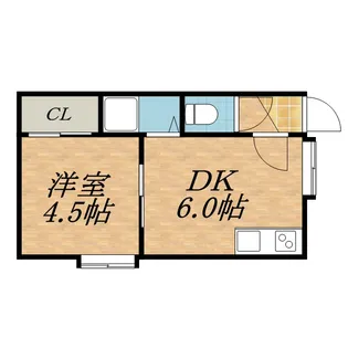 サンシャイン元町【7号室】の間取り