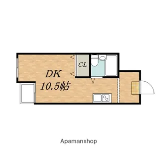 メゾン・ド・ラバンド【403号室】の間取り