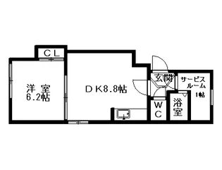 アイアール麻生Ⅴ【2階】の間取り