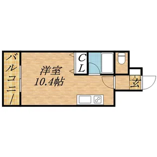 ビバリーヒルズ【503号室】の間取り