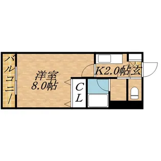 カラクリハウス【3階】の間取り