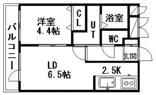 シリウスタウン【0408号室】の間取り