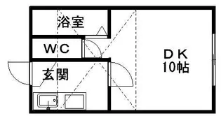 ノースピア23【00201号室】の間取り
