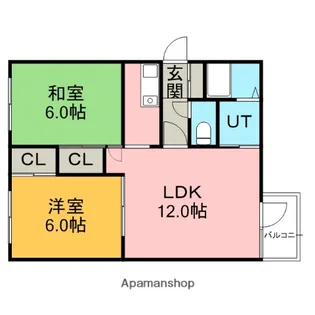セントラル35【2階】の間取り