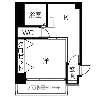 チサンマンション札幌第一【11階】の間取り