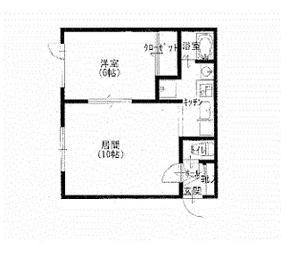 エルーセラN33【2階】の間取り