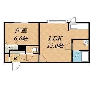 エムズ20【202号室】の間取り