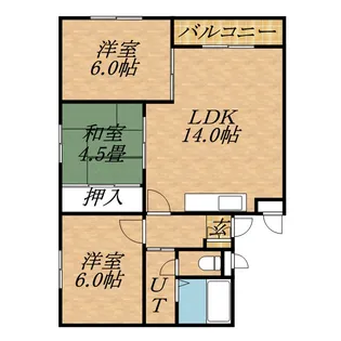 OMレジデンス新川【302号室】の間取り
