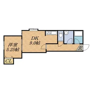 ラ・プリマヴェーラ弐番館【2階】の間取り