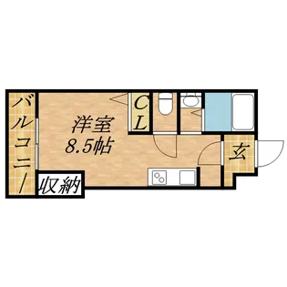 アルファレジデンス北22条(旧ブルーベル北22)【4階】の間取り