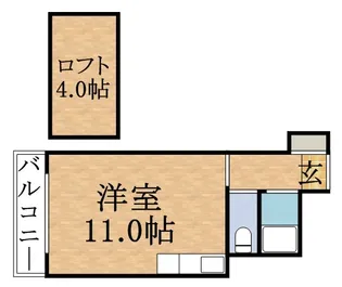 第7AMS円山【403号室】の間取り