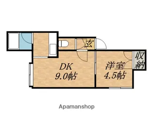 コンサドーレ元町【103号室】の間取り
