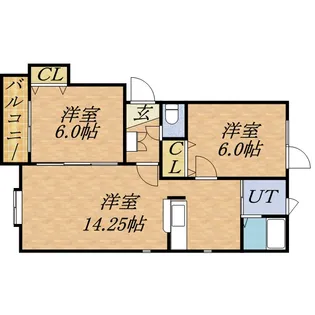 アドラブール【301号室】の間取り