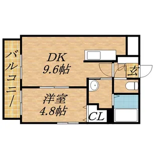 PRIME URBAN北11条【00801号室】の間取り