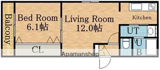 北海道札幌市東区北三十五条東7丁目【マンション】の間取り