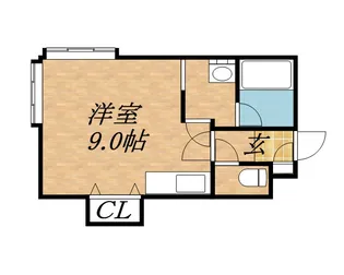 FEEL【106号室】の間取り