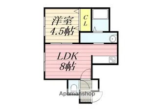 パンセ24【203号室】の間取り