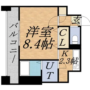 LATOUR【905号室】の間取り