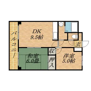 OMレジデンスN39【3階】の間取り