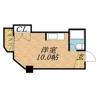 クレストコート北大前【505号室】の間取り