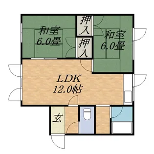 メゾン・ド・25【103号室】の間取り