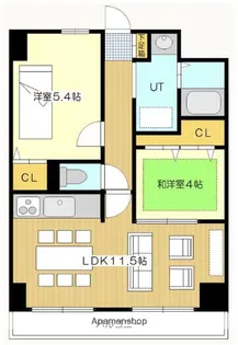 アクロビュー北大前【701号室】の間取り