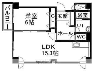 ラフィーネN18【401号室】の間取り