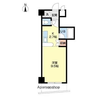 αNEXT北15条【11階】の間取り