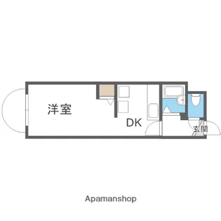 ウィングス札幌【306号室】の間取り
