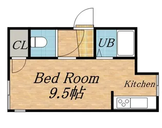 北海道札幌市東区中沼西二条2丁目【アパート】の間取り