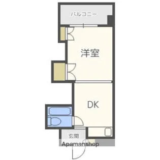 ノースタウンハウス【902号室】の間取り