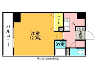 レジデンスエマノール17【603.号室】の間取り