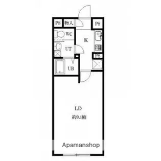 北海道札幌市東区北四十一条東3丁目【マンション】の間取り
