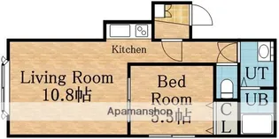 YMハイツ【1階】の間取り