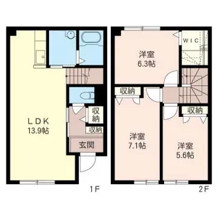 シャーメゾン グランディー【1階】の間取り