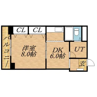 メゾン25【206号室】の間取り