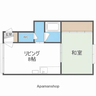 ハイツ川上【2階】の間取り