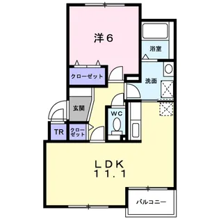アビタシオン美香保【3階】の間取り
