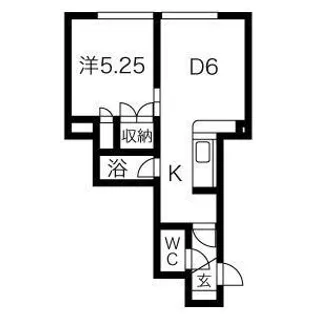 メゾン片山【205号室】の間取り